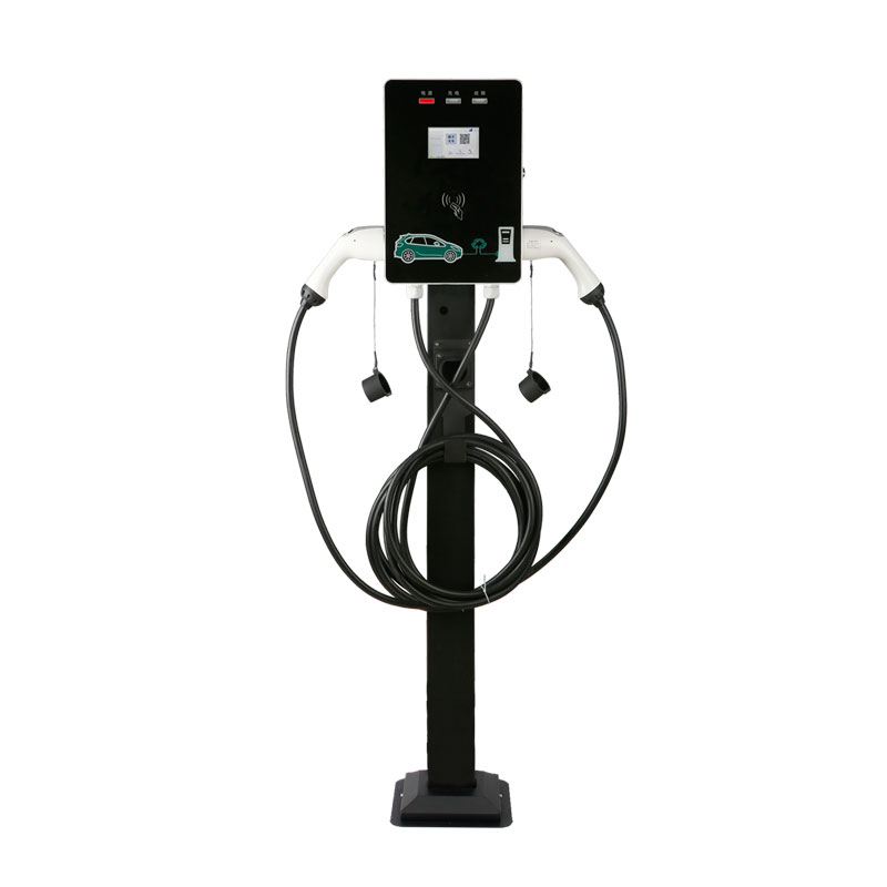 EV Charger 7KW/11KW/14KW/22KW 4.3 Inch LCD(optional)  European Standard Type 2  American Standard Type 1