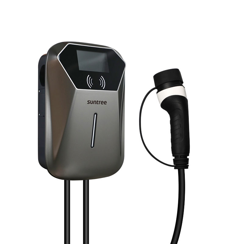 EV Charger 7KW/32A 4.3 Inch LCD European Standard Type 2
